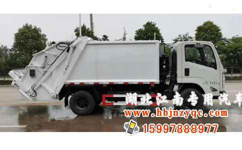 江鈴國(guó)六壓縮式垃圾車(chē)