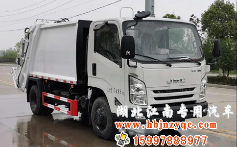 江鈴國(guó)六壓縮式垃圾車(chē)