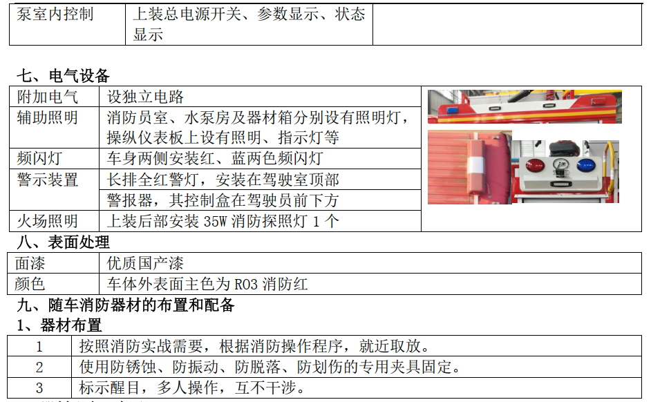 五十鈴藍(lán)牌泡沫消防車