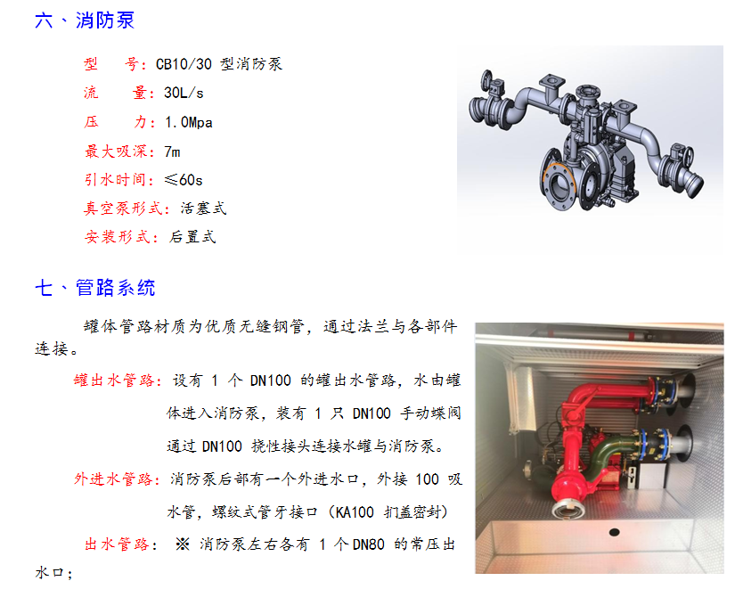 湖北江南東風(fēng)4驅(qū)森林消防車圖解