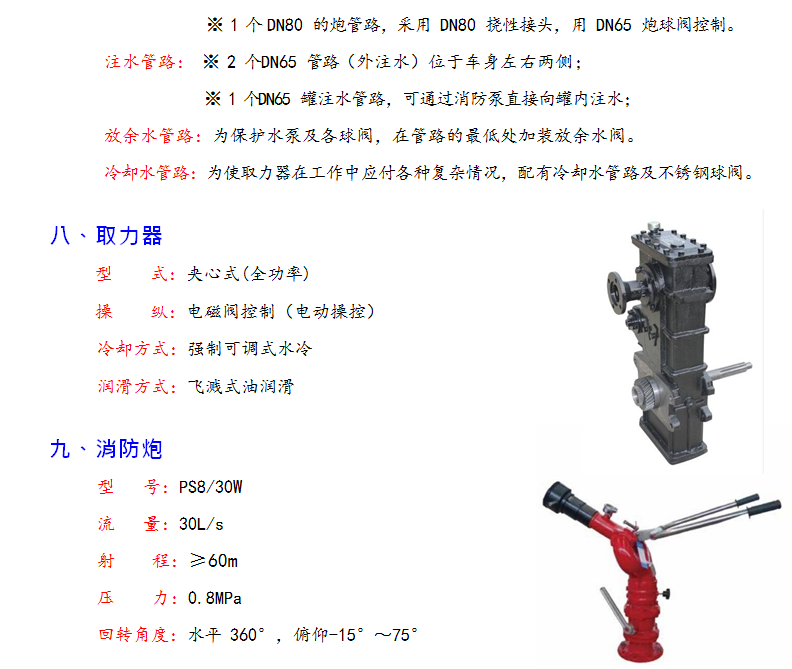 湖北江南東風(fēng)4驅(qū)森林消防車圖解